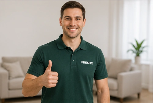 Residential upholstery cleaning in Albion